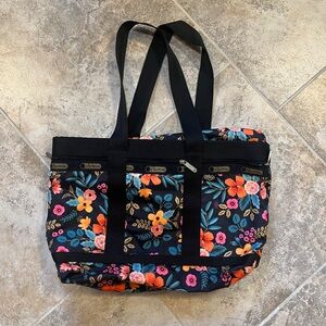 LeSportsac Rifle Paper Co Zip Tote